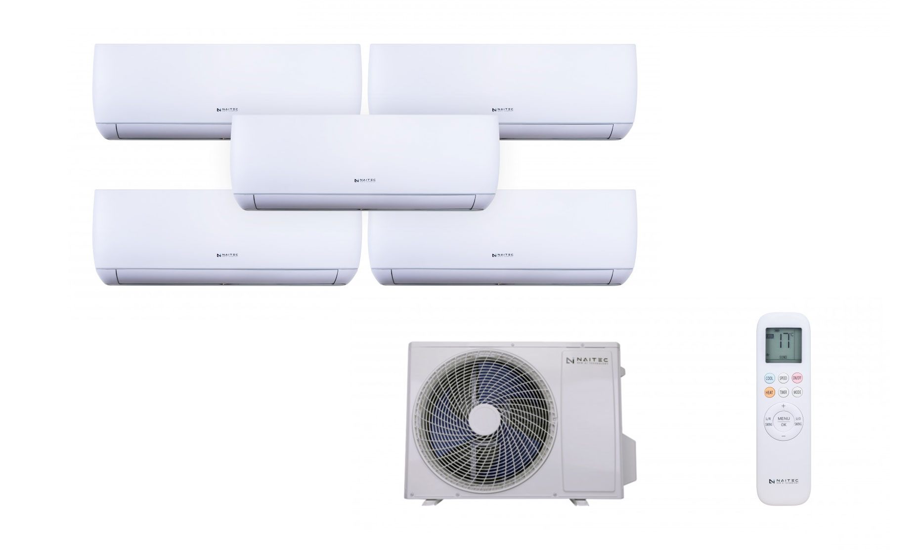 MULTI SPLIT KÜLTÉRI EGYSÉG 12kW (4/5 NEW SMART egység)